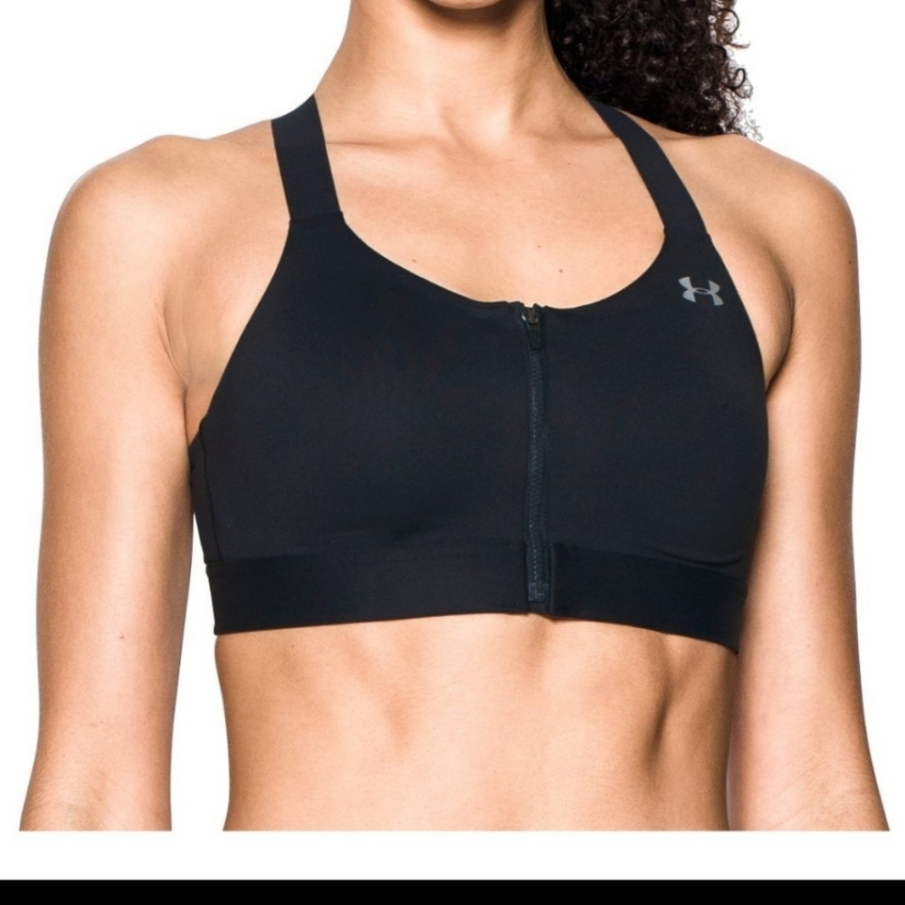 UNDER ARMOUR High impact front zip sports bra!